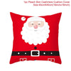 GeckoCustom Christmas Cushion Cover Merry Christmas Decorations for Home 2023 Christmas Ornament Navidad Noel Xmas Gifts Happy New Year 2024 style 15 / 45 x 45
