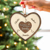 GeckoCustom Christmas Puzzle Together We Make A Family Layer Wood Ornament HA75 891290