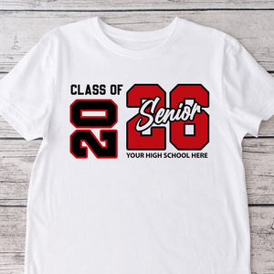 GeckoCustom Class of 2024 Senior Graduation Shirt K228 HN590