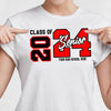 GeckoCustom Class of 2024 Senior Graduation Shirt K228 HN590