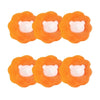 GeckoCustom Cleaning Tool Magic Laundry Ball Kit Hair Remover Pet Clothes Removes Hairs Cat and Dogs Home Household Product Dog Accessories A Orange 6PCS