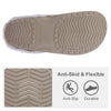 GeckoCustom Comwarm Indoor Women Warm Slippers Garden Shoes Soft Waterproof EVA Plush Slippers Female Clogs Couples Home Bedroom Fuzzy Shoes