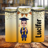 GeckoCustom Congrats Graduate Personalized Skinny Tumbler TH10 892413 20 oz