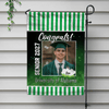 GeckoCustom Congrats Graduation Garden Flag, Senior Flag 888897