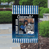 GeckoCustom Congrats Graduation Garden Flag, Senior Flag 888897