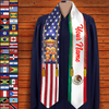 GeckoCustom Country Flag Class of 2024 Graduation Stoles TA29 888875 6x72 inch