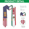 GeckoCustom Country Flag Class of 2025 Stoles Graduation Gift 888875 N369