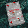 GeckoCustom Custom Cat Face Photo Merry Christmas Wrapping Papper Cat Lovers Gift HO82 895010