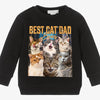 GeckoCustom Custom Cat Photo For Kids Sweatshirt 889729
