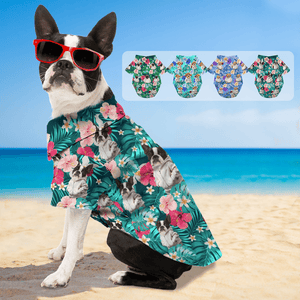 GeckoCustom Custom Cool Photo For Dog Lover Dog's Hawaii Shirt TH10 892427