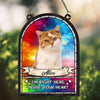 GeckoCustom Custom Dog Cat Photo Not A Day Goes By That You Are Not Missed Suncatcher Ornament HO82 891196