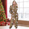 GeckoCustom Custom Dog Photo With Leopard Pattern Onesie Pajamas HO82 893346