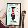 GeckoCustom Custom Face Photo Graduation Gift Personalized Graduation Senior Vertical Poster C623 893105