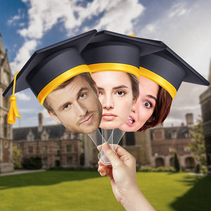 GeckoCustom Custom Graduation Big Head Photo Face Fans Funny Personalized Gift TH10 892423