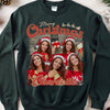 GeckoCustom Custom Human Face Photo Merry Christmas Sweatshirt TH10 892021