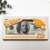 GeckoCustom Custom Name Class Of 2025 Graduation Wood Money Holder HO82 893494 7x3.5 inches