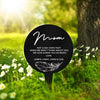 GeckoCustom Custom Name Love And Miss You So Much Memorial Garden Stake TH10 892417