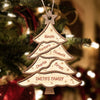 GeckoCustom Custom Name On Tree Christmas Layer Wood Ornament TH10 891377