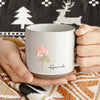 GeckoCustom Custom Name With Floral Pottery Mug TH10 892081 12oz