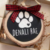 GeckoCustom Custom Ormanet For Dog, Christmas Dog Ornament, HN590
