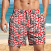 GeckoCustom Custom Pet Portrait Men's Beach Short Personalized Family Face Gifts Valentines Gift HA75 895058