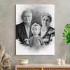 GeckoCustom Custom Photo Add Deceased Loved One Memorial Family Poster N304 890470