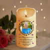 GeckoCustom Custom Photo Always In Our Thoughts Memorial LED Candle HA75 891660