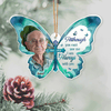 GeckoCustom Custom Photo Always Loved Never Forgotten Forever Missed Memorial Acrylic Ornament HA75 891358
