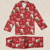 GeckoCustom Custom Photo and Name I Love My Dog Pajamas TH10 891787