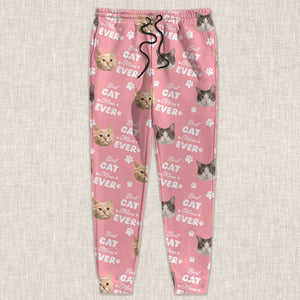 GeckoCustom Custom Photo Best Dog Dad Ever, Best Dog Mom Ever, Best Cat Dad Ever, Best Cat Mom Ever Pants HA75 891784