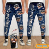 GeckoCustom Custom Photo Best Dog Dad Ever Dog Sweatpants N369 HN590