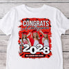GeckoCustom Custom Photo Class Of 2025 Congrats Graduation Bright Shirt TA29 890118