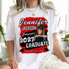 GeckoCustom Custom Photo Congrats 2024 Graduation Shirt TA29 890277 Women Tee / Light Blue Color / S