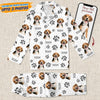 GeckoCustom Custom Photo Dog Cat Paw For Dog Cat Lover Pajamas Christmas K228 888684