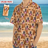 GeckoCustom Custom Photo Dog Face For Dog Lover Hawaii Shirt N304 889327