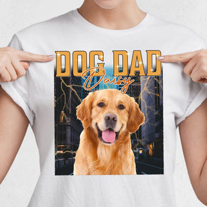 GeckoCustom Custom Photo Dog Portrait Vintage Shirt K228 889741