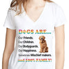 GeckoCustom Custom Photo Dogs Are Our Friends Our Children Our Bodyguards Our Happiness Shirt TA29 889564
