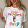GeckoCustom Custom Photo Favorite Peep For Easter Day Shirt TH10 892317