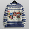GeckoCustom Custom Photo Festive Ornament As Family Ugly Sweater Gift For Family N304 HA75 891506