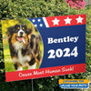 GeckoCustom Custom Photo Flag of the America For Dog Lover, Cat Lover Yard Sign T368 889627