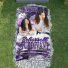 GeckoCustom Custom Photo Forever In Our Hearts Memorial Grave Blanket N369 890268
