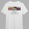 GeckoCustom Custom Photo Grandma Gift From Grandkids Bright Shirt N304 889063 Premium Tee (Favorite) / P Light Blue / S