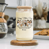 GeckoCustom Custom Photo Happy Mother's Day Mom To Us You Are The World Family Daily Reminders Glass Tumbler Personalized Gift TA29 890404