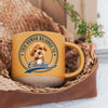 GeckoCustom Custom Photo Human Belongs To Dog Cat Pet Pottery Mug TH10 892101 12oz