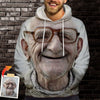 GeckoCustom Custom Photo Human Face Sweater Shirt N304 Hoodie / S