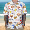GeckoCustom Custom Photo I Am A Simple Man For Dog Lover Hawaii Shirt N304 889451