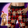 GeckoCustom Custom Photo Name Dog Cat Men And Women's Sweatpants K228 HA75 888775
