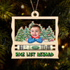 GeckoCustom Custom Photo Nice List Reward Christmas Gifts Wood Money Holder Ornament HA75 891542