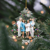 GeckoCustom Custom Photo On Christmas Tree Acrylic Ornament HO82 893114