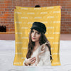GeckoCustom Custom Photo Pet And Human Blanket T368 890169